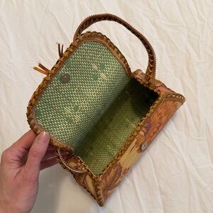 Floral Tan Women's Bag